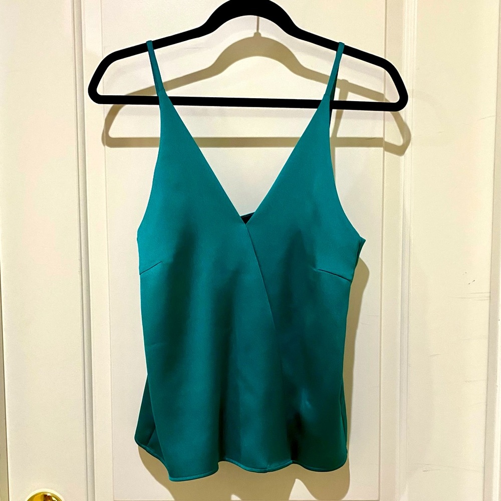 NWT Seventy Satin V-Neck Camisole Top, Small